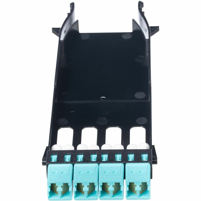 Panduit HD Flex FAP Cassette, LC Duplex, OM3, Aqua - Thumbnail 1