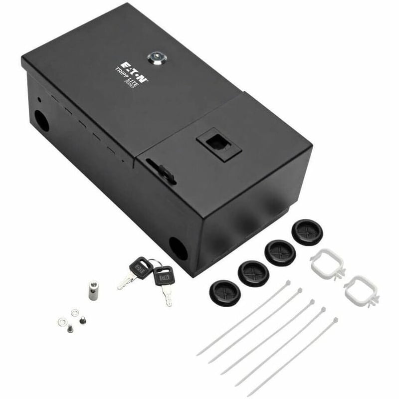 Tripp Lite by Eaton Wall-Mount Fiber Optic Distribution Enclosure 2-Panel Capacity - Thumbnail 4