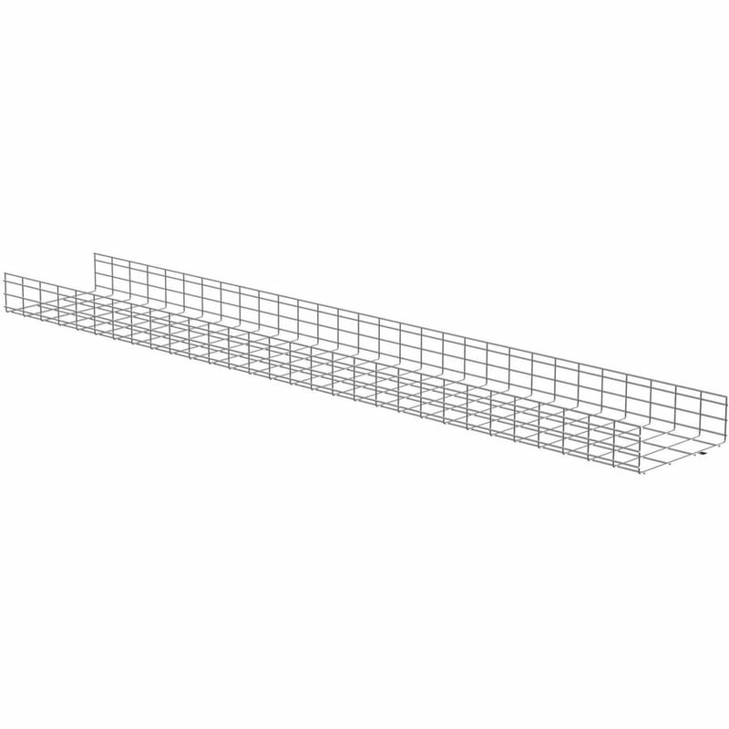 Panduit Wire Basket 6" H x 18" W, Electro Zinc - Thumbnail 3