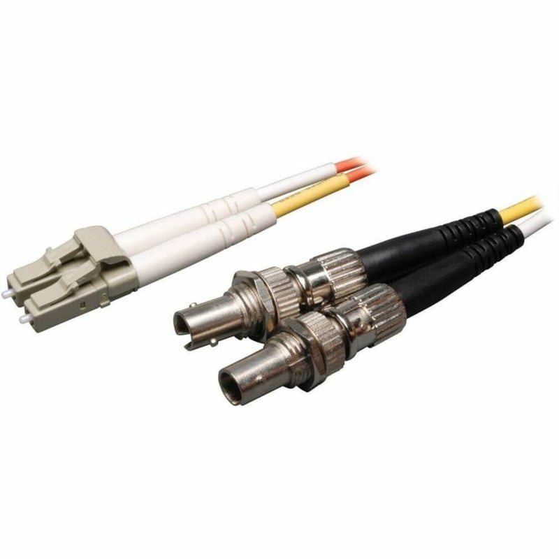 Tripp Lite by Eaton 0.3M Duplex Multimode Fiber Optic 50/125 Adapter LC/ST M/F 1ft 1' 0.3 Meter - Thumbnail 1