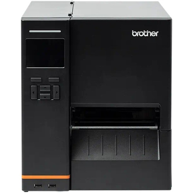 Brother TJ-4420TN Industrial Direct Thermal/Thermal Transfer Printer - Monochrome - Label Print - USB - Serial - Thumbnail 2