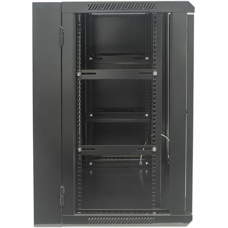 9U DOUBLE SECTION WALL MOUNT CABINET - Thumbnail 3
