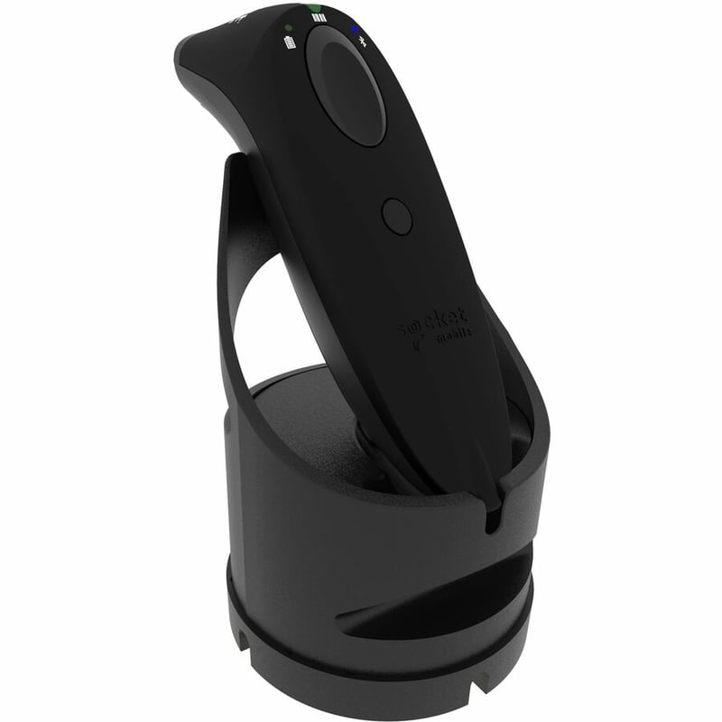 Socket Mobile SocketScan S720, Linear Barcode Plus QR Code Reader, Black & Black Dock - Thumbnail 3