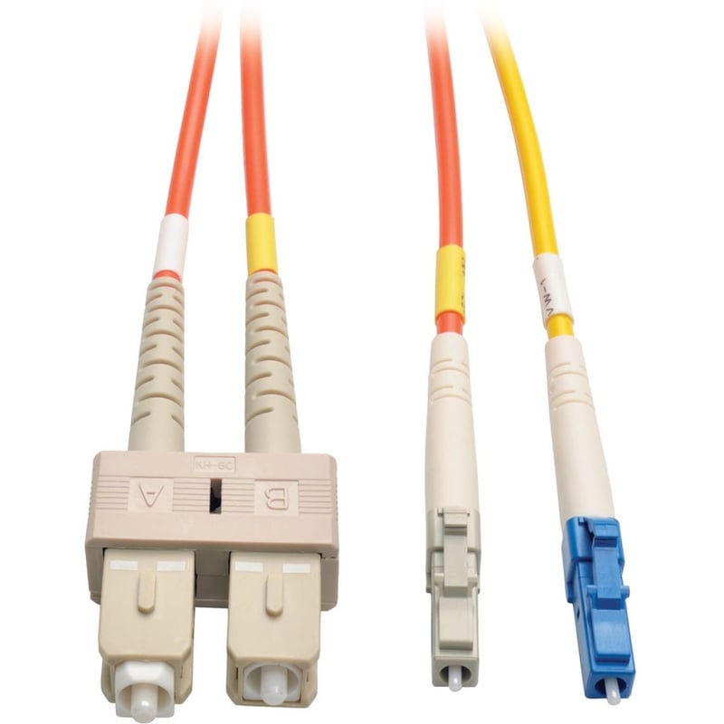Eaton Tripp Lite Series Fiber Optic Mode Conditioning Patch Cable (LC Mode Conditioning to SC), 3M (10 ft.) - Thumbnail 2