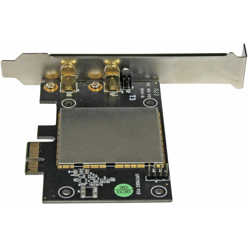 StarTech.com AC600 Wireless-AC Network Adapter - 802.11ac, PCI Express - Dual Band 2.4GHz and 5GHz Wireless Network Card - Thumbnail 2
