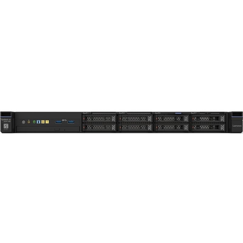 Lenovo System x x3250 M6 3633K2U 1U Rack-mountable Server - 1 Xeon E3-1220 v5 3 GHz - 16 GB RAM - Serial ATA/600 Controller - Thumbnail 2
