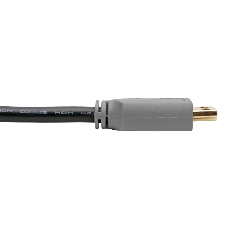 Eaton Tripp Lite Series 4K HDMI Cable (M/M) - 4K 60 Hz, HDR, 4:4:4, Gripping Connectors, Black, 25 ft. - Thumbnail 5