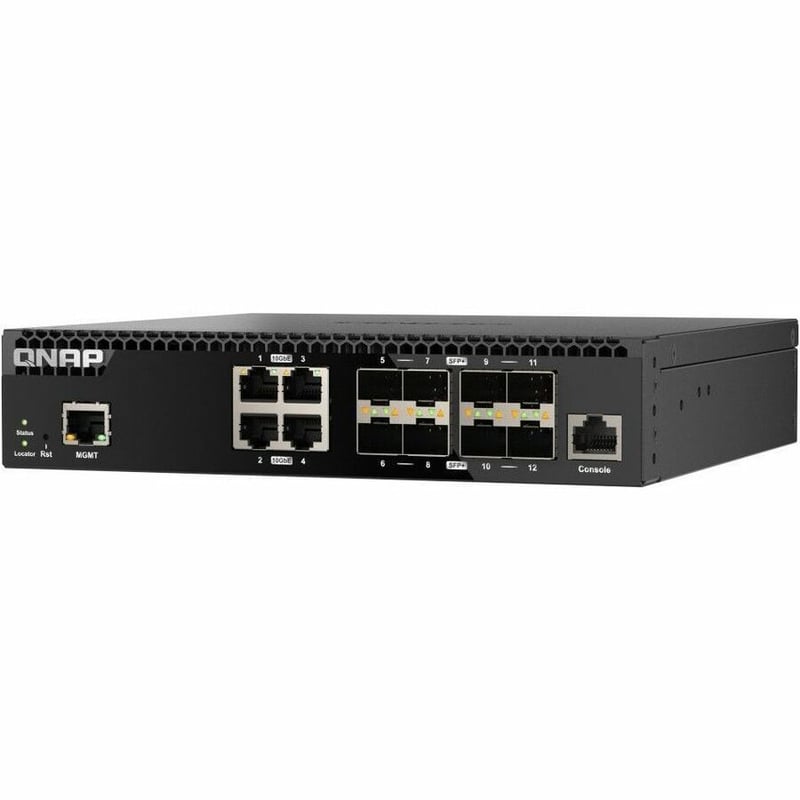 QNAP QSW-M3212R-8S4T Ethernet Switch - Thumbnail 4
