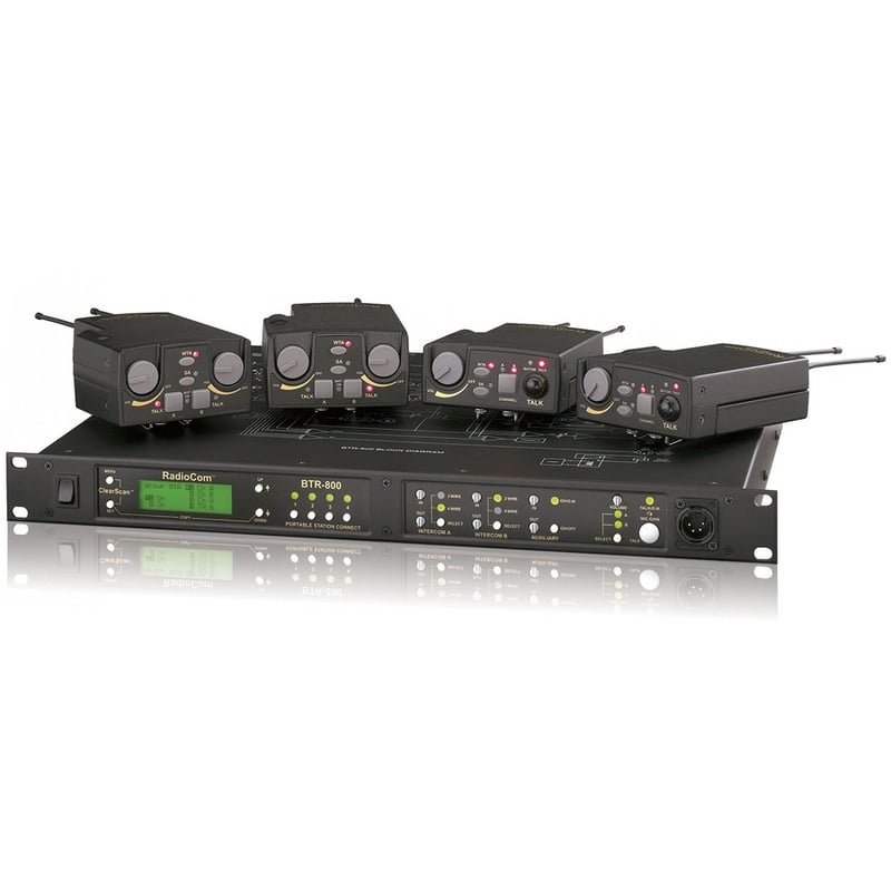UHF BASE STATION 2CH BAND FD, 5F HEADSET - Thumbnail 3