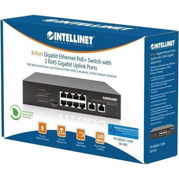 IEEE 802.3AT/AF POWER OVER ETHERNET (POE+/POE) COMPLIANT, 120 W, SELF-HEALING NE - Thumbnail 2