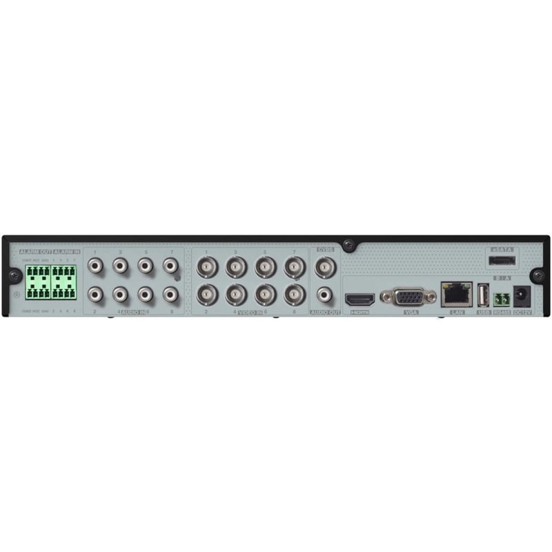 Speco 12 Channel Hybrid Digital Video Recorder 8 HD-TVI Channels Plus 4 IP Channels - 12 TB HDD - Thumbnail 2