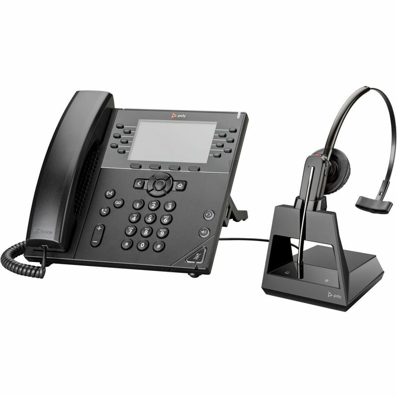 HP POLY VVX 450 12-IP PH POE-E TAA - Thumbnail 3