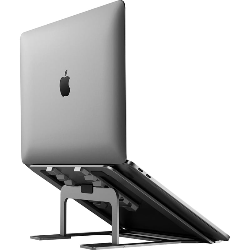 ALOGIC Metro Adjustable & Portable Folding Notebook Stand - Space Grey - Thumbnail 3