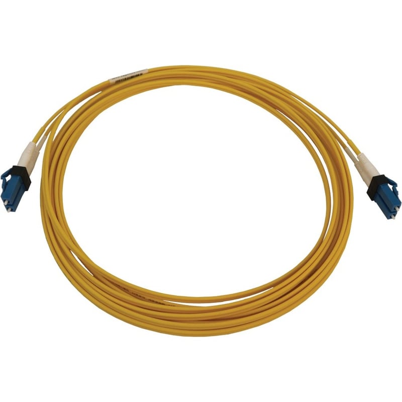 Eaton Tripp Lite Series 400G Duplex Singlemode 9/125 OS2 Switchable Fiber Optic Cable (LC/UPC M/M), LSZH, Yellow, 4 m (13.1 ft.) - Thumbnail 4