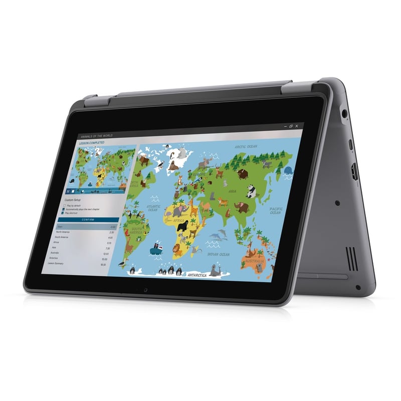 Dell Latitude 3000 3120 11.6" Touchscreen Convertible 2 in 1 Notebook - HD - 60 Hz - Intel Pentium Silver N6000 - 4 GB - 128 GB SSD - English (US) Keyboard - Titan Gray - Thumbnail 2