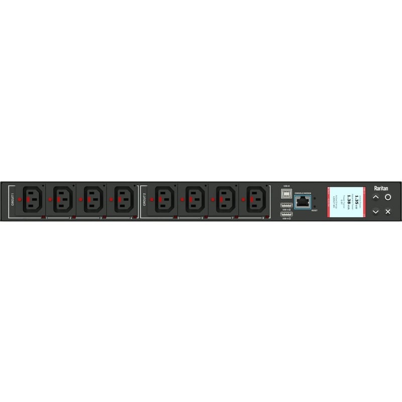 Raritan PX3-4200R-E2 (8) IEC320 C13 Locking PDU - Thumbnail 3