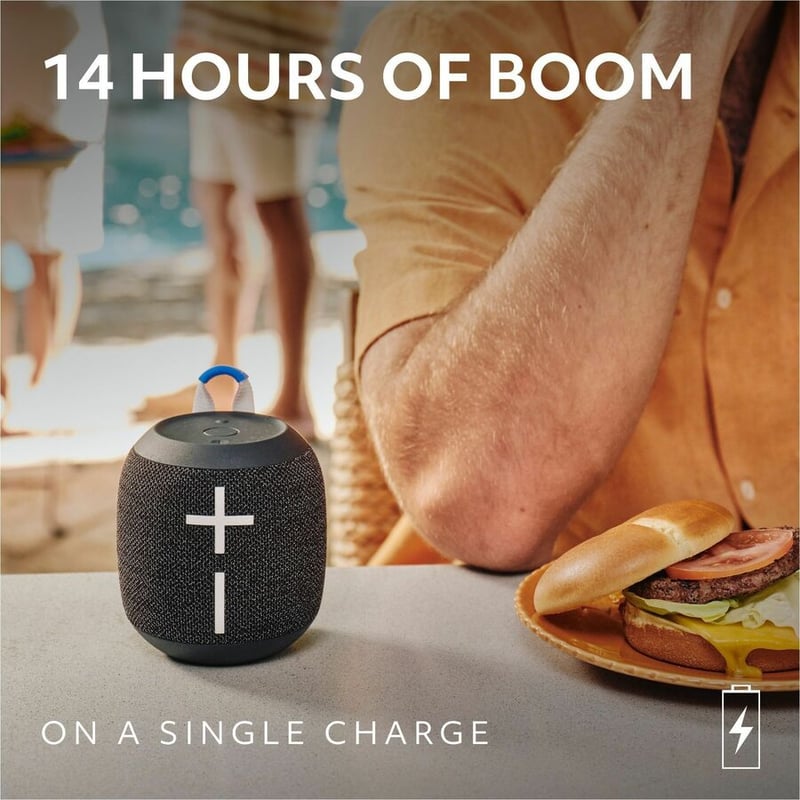 ULTIMATE EARS WONDERBOOM 4 WRLS BT SPEAKER GRAY - Thumbnail 4