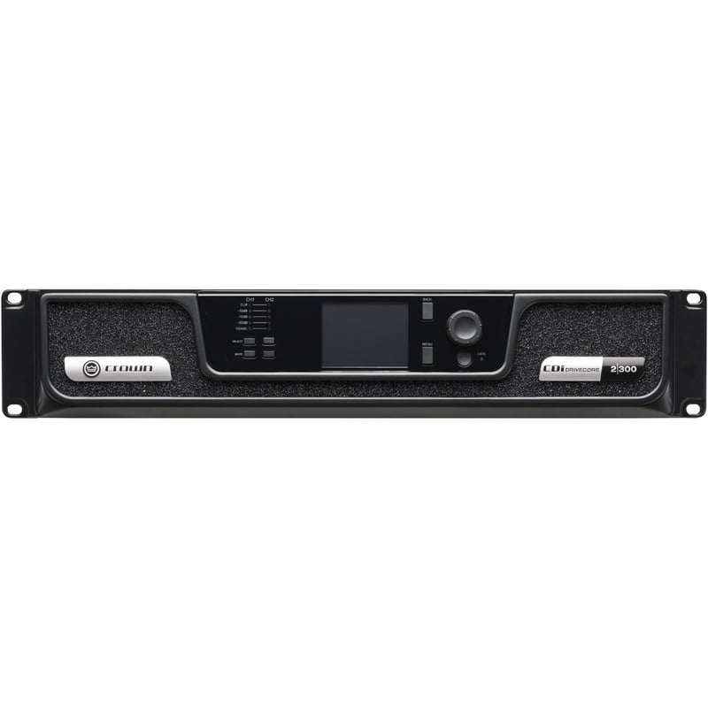 Crown CDi DriveCore 2|300 Amplifier - 600 W RMS - 2 Channel - Black - Thumbnail 4