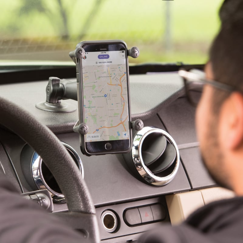 RAM Mounts X-Grip Vehicle Mount for Phone Mount, Handheld Device, iPhone, Smartphone, Motorcycle, Kayak, Motor Boat - Thumbnail 3