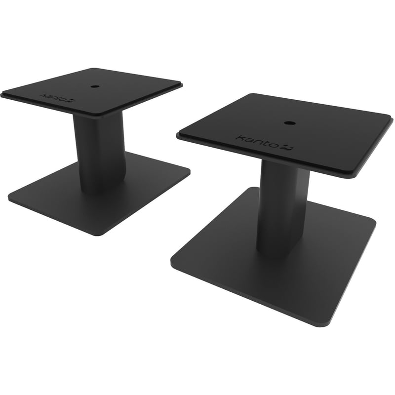 Kanto SP6HD 6 Inch Universal Desktop Speaker Stand - Black (Pair) - Thumbnail 1