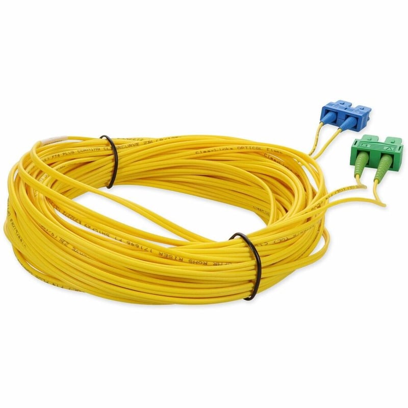 AddOn ADD-ASC-SC-15M9SMF Fiber Optic Duplex Network Patch Cable - Thumbnail 5