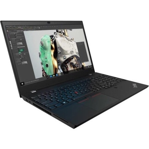 Lenovo ThinkPad P15v Gen 1 20TQ002WUS 15.6" Mobile Workstation - Full HD - Intel Core i7 10th Gen i7-10875H - vPro Technology - 32 GB - 512 GB SSD - English (US) Keyboard - Glossy Black