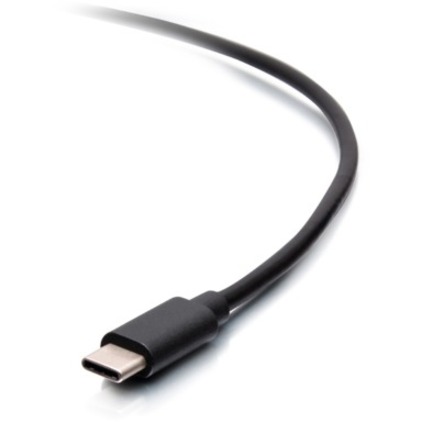 C2G 10ft USB-C Male to Lightning Male Sync and Charging Cable - Black - Thumbnail 2