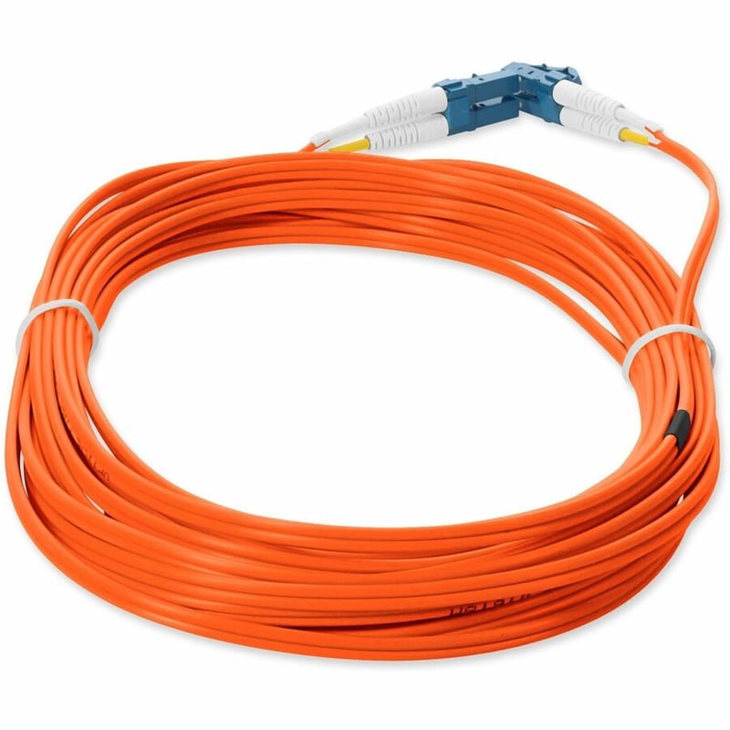 3M ORANGE LC M/M OS2 DUPLEX OFNR-RISER TAA FIBER PATCH CABLE - Thumbnail 4