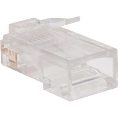 Tripp Lite by Eaton RJ45 Plugs for Round Solid / Stranded Conductor 4-pair Cat5e Cable 100-Pack - Thumbnail 4