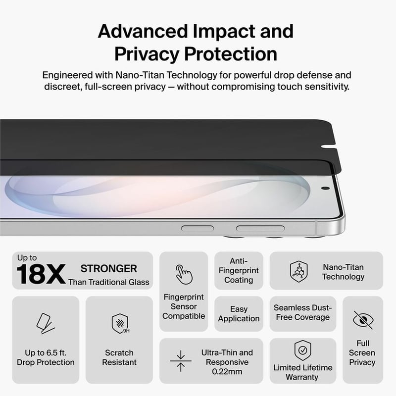 GLASS FD EZ TRAY S26 RECYCLED 2 WAY PRIVACY - Thumbnail 2