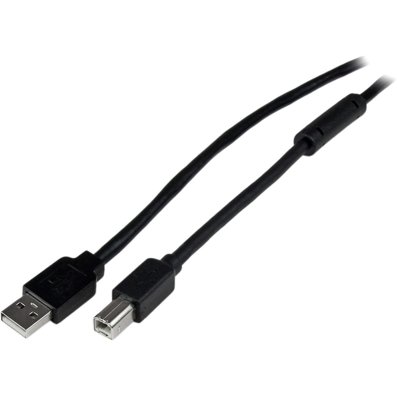 StarTech.com 20m / 65 ft Active USB 2.0 A to B Cable - M/M - Thumbnail 1