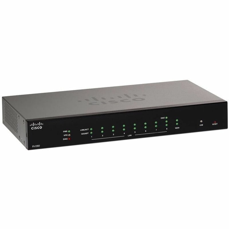 CISCO RV260 VPN ROUTER REMANUFACTURED - Thumbnail 2