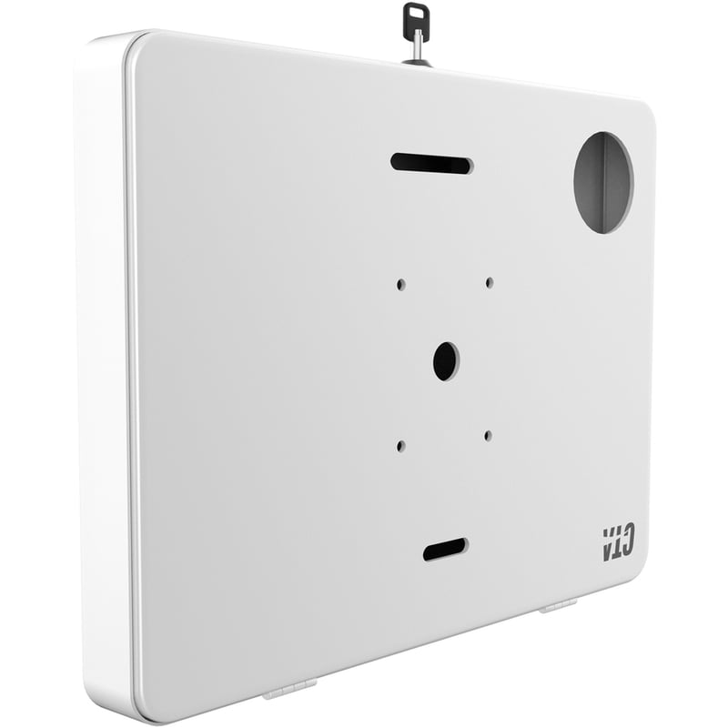 CTA Digital Premium Small Locking Wall Mount (White) - Thumbnail 3