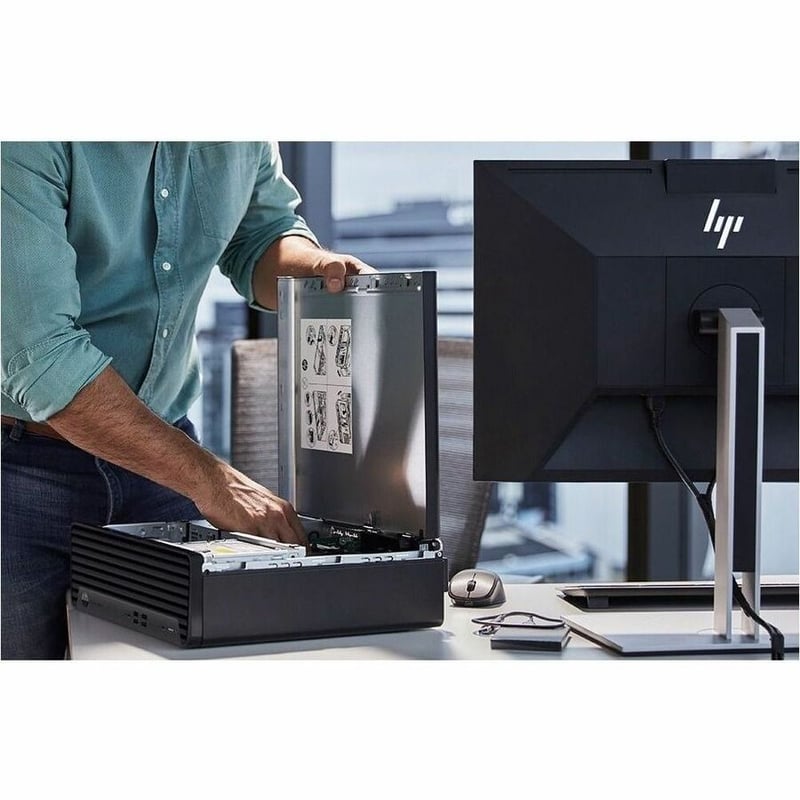 HP Elite 600 G9 Desktop Computer - Intel Core i7 12th Gen i7-12700 - vPro Technology - 16 GB - 1 TB SSD - Small Form Factor - Thumbnail 5