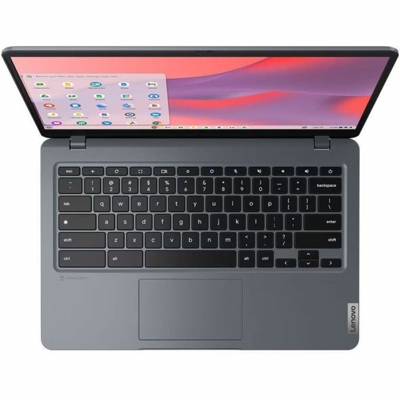 Lenovo 14e Chromebook Gen 3 82W6001TUS 14" Chromebook - Full HD - Intel Core i3 i3-N305 - 8 GB - 128 GB Flash Memory - Storm Gray - Thumbnail 2