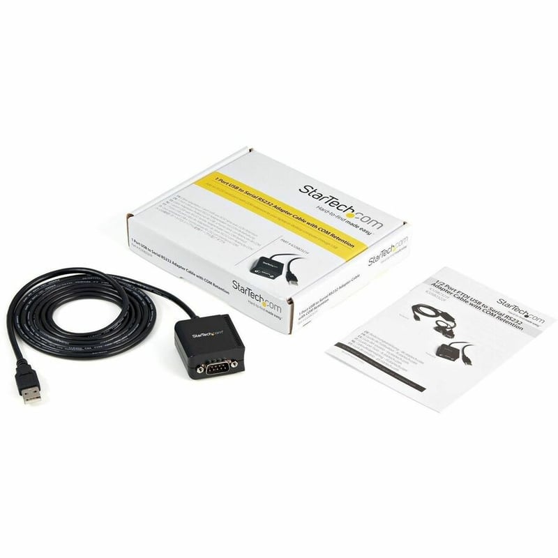 StarTech.com 1 Port FTDI USB to Serial RS232 Adapter Cable with COM Retention - Thumbnail 5
