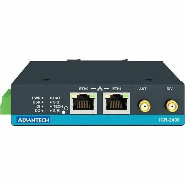 Advantech ICR-2431 2 SIM Cellular, Ethernet Modem/Wireless Router - Thumbnail 2
