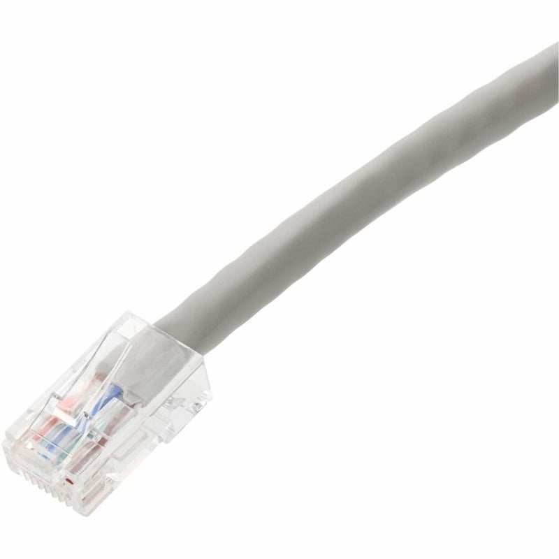 AddOn 5ft Gray CAT 6 PVC Ethernet Cable Non-Booted RJ-45 M/M with Length Labels - Thumbnail 2