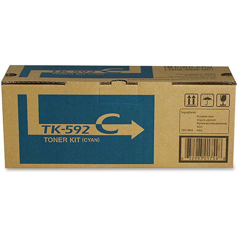 Kyocera TK-592C Original Toner Cartridge - Thumbnail 1