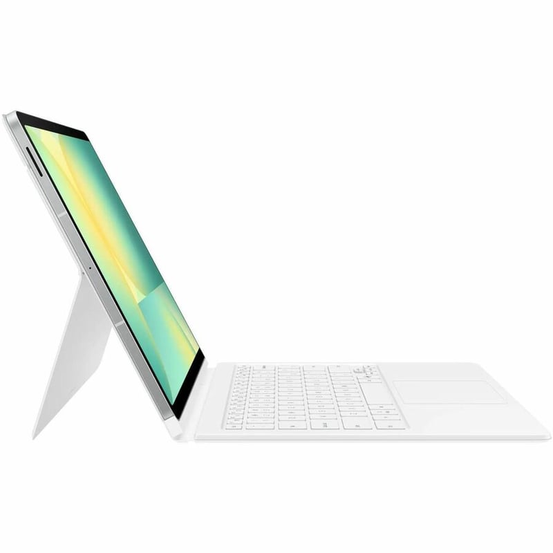 Samsung Book Cover Carrying Case Samsung Galaxy Tab S10 FE+ - White - Thumbnail 4