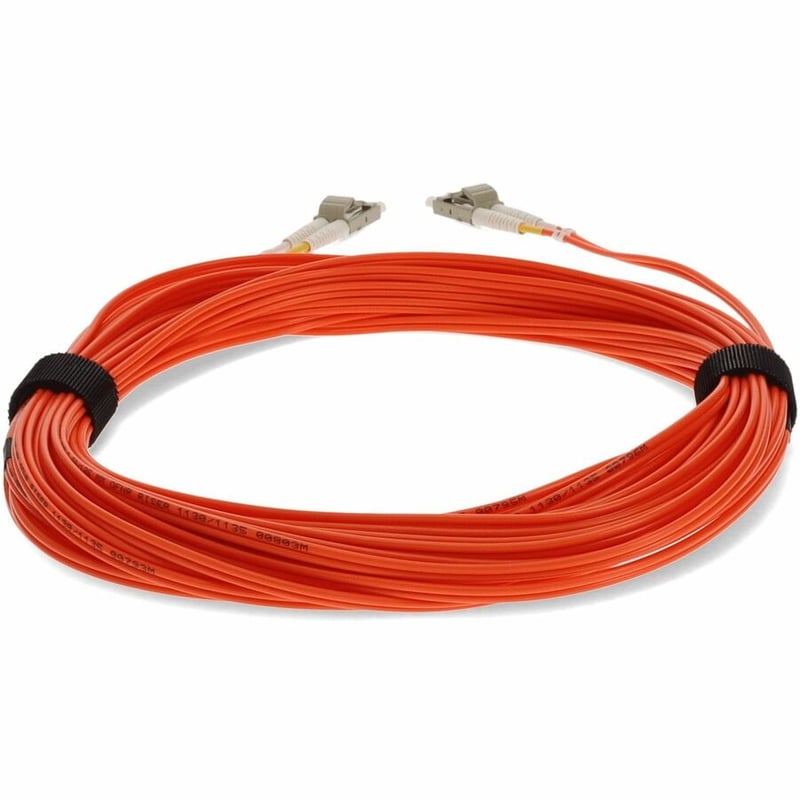 12M LC M/M OM2 ORANGE 2-STRAND FIBER UPC DUPLEX LSZH PATCH CABLE - Thumbnail 4