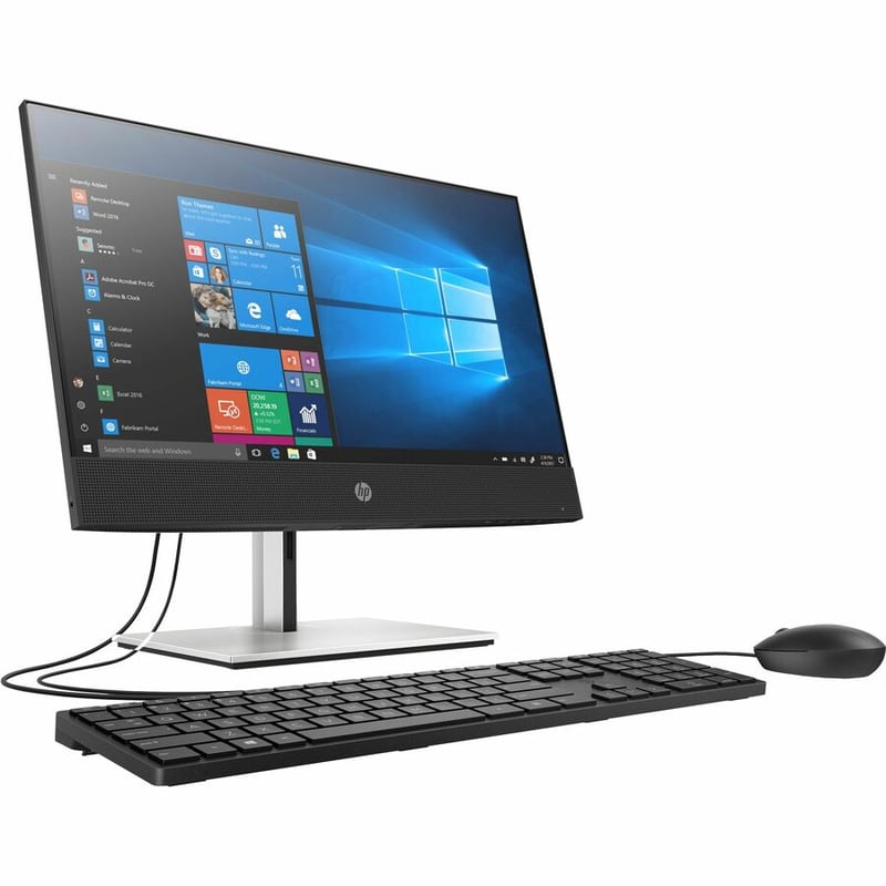 HP ProOne 600 G6 All-in-One Computer - Intel Core i5 10th Gen i5-10500 Hexa-core (6 Core) 3.10 GHz - 8 GB RAM - 256 GB M.2 PCI Express NVMe SSD - 21.5" Full HD 1920 x 1080 - Desktop