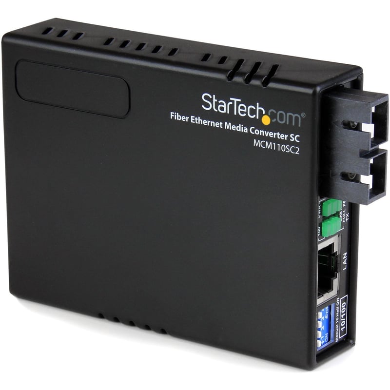 StarTech.com 10/100 Fiber to Ethernet Media Converter Multi Mode SC 2 km - Thumbnail 1