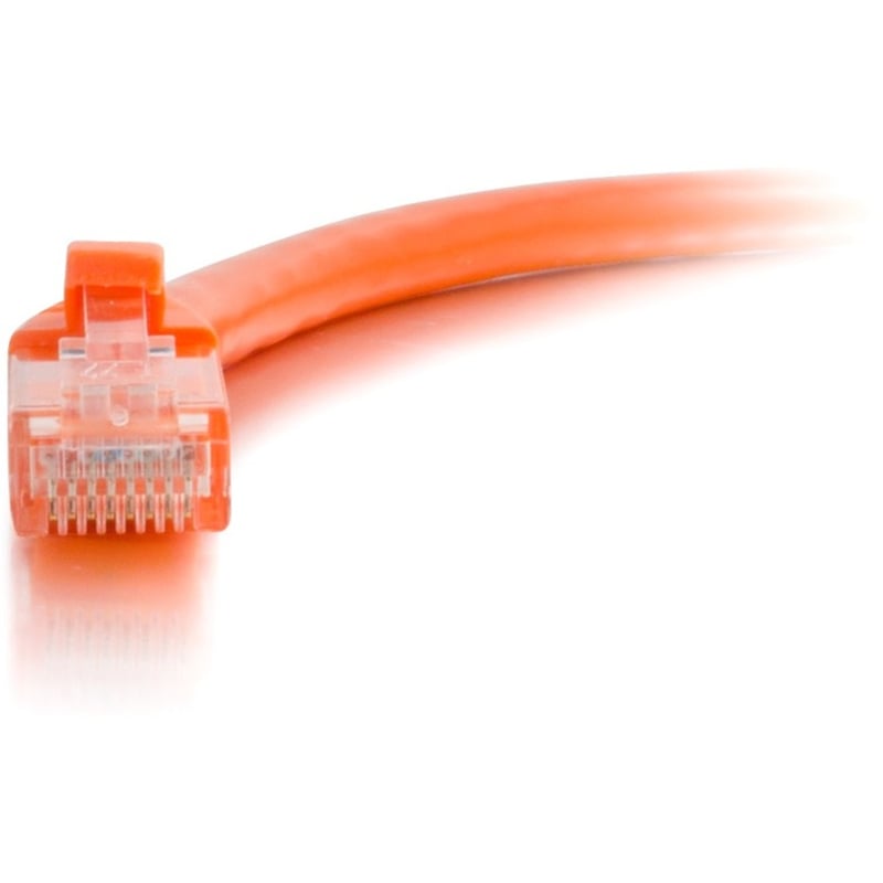 C2G 6in Cat6 Snagless Unshielded (UTP) Network Patch Cable - Orange - Thumbnail 3