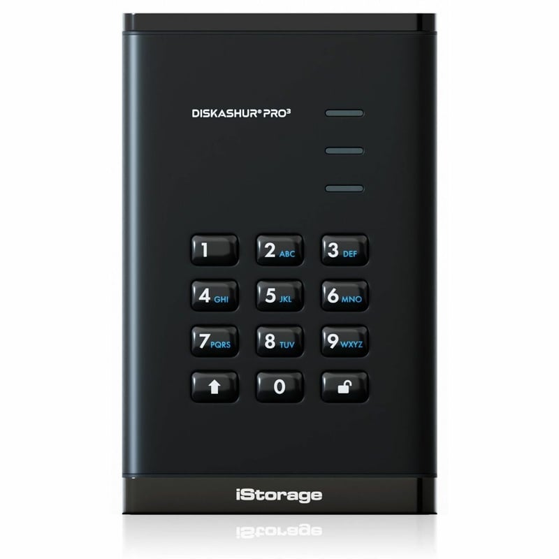 ISTORAGE DISKASHUR PRO3 HDD 1TB FIPS140-3 PENDING ENCRYPTED - Thumbnail 1
