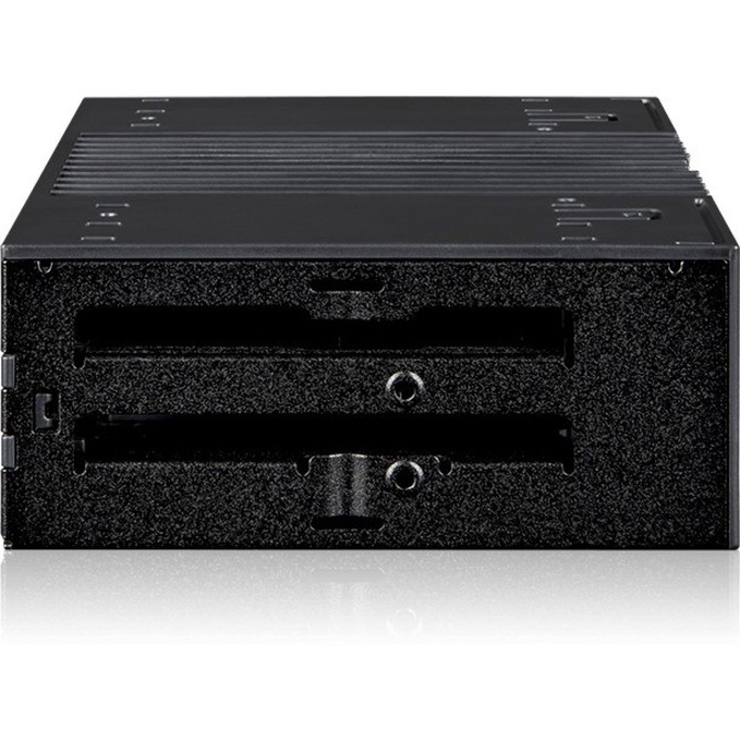 Icy Dock FlexiDOCK MB024SP-B Drive Enclosure 12Gb/s SAS, SATA/600 - Serial ATA/600 Host Interface External - Black - Thumbnail 4