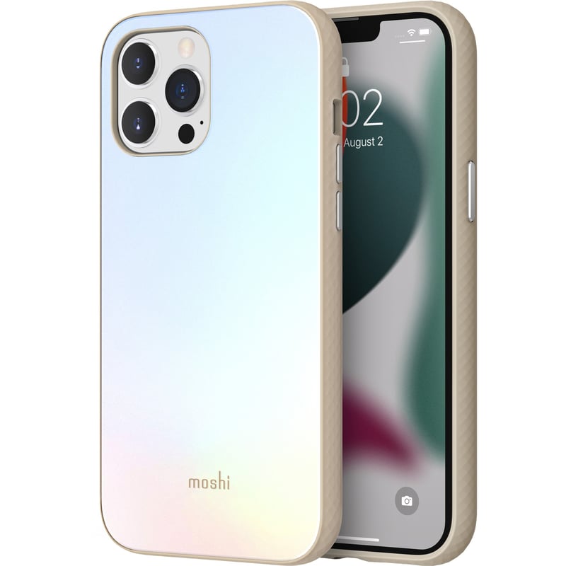 Moshi iGlaze iPhone 13 Pro Max -AstralSilver - Thumbnail 1