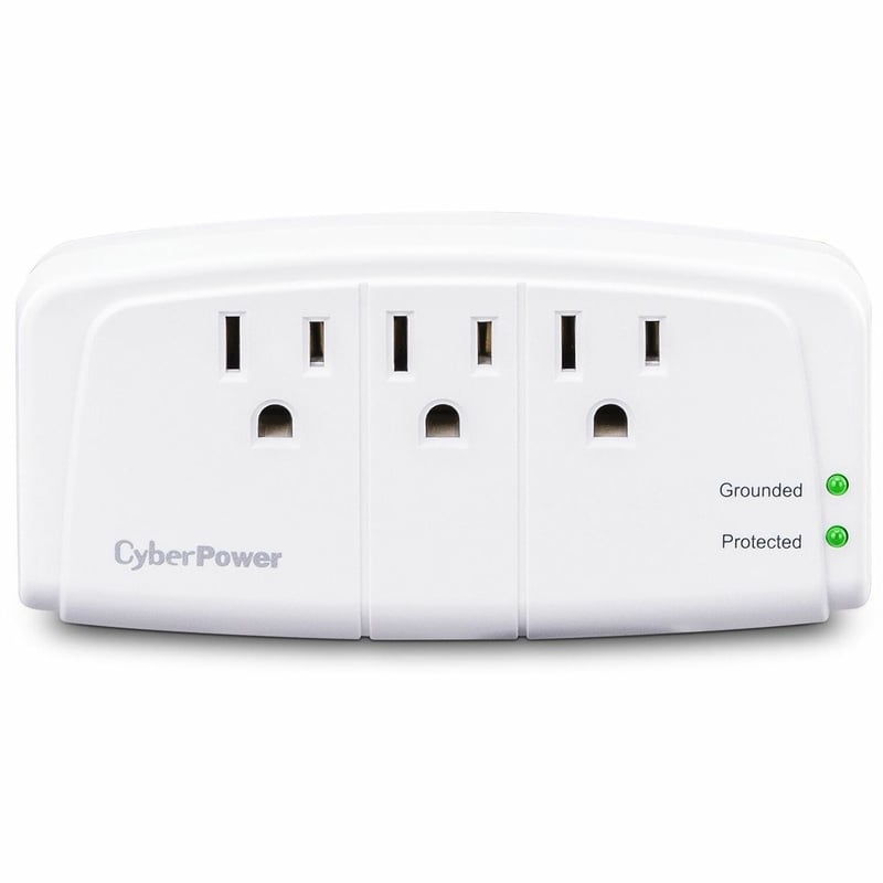 CyberPower CSB300W Essential 3 - Outlet Surge with 900 J - Thumbnail 1