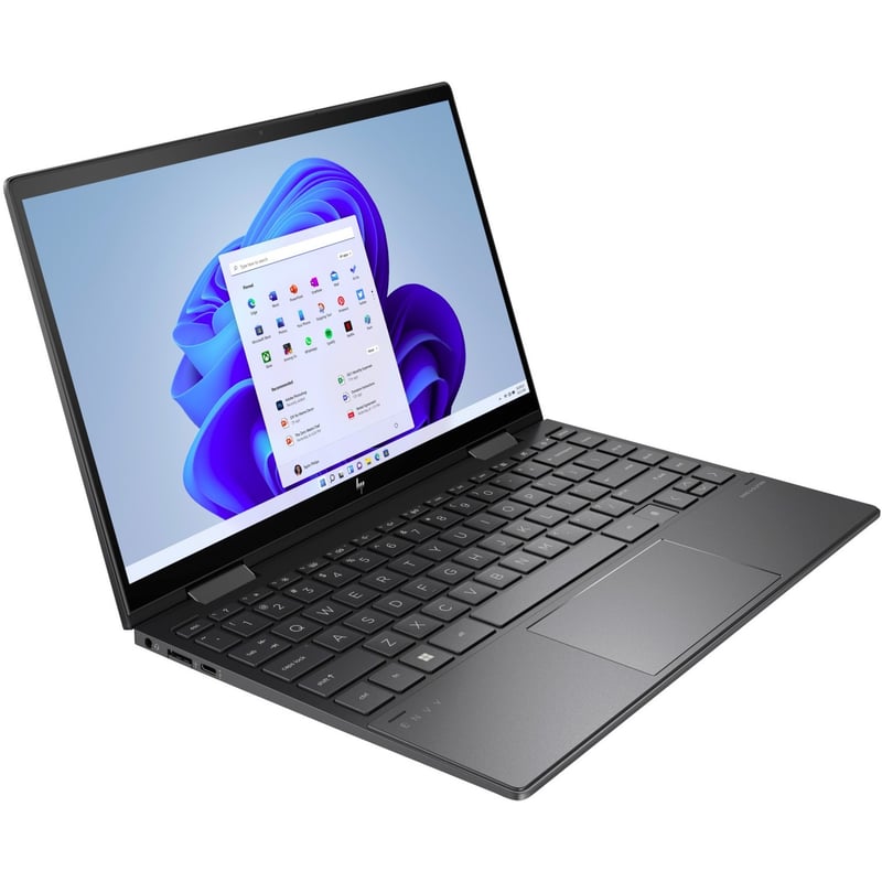 HP ENVY x360 13-ay0075nr 13.3" Touchscreen Convertible 2 in 1 Notebook - Full HD - AMD Ryzen 7 4700U - 8 GB - 256 GB SSD - Nightfall Black - Thumbnail 1