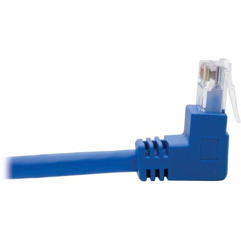 Tripp Lite by Eaton Up/Down-Angle Cat6 Gigabit Molded UTP Ethernet Cable (RJ45 Up-Angle M to RJ45 Down-Angle M) Blue 4 ft. (1.22 m) - Thumbnail 5